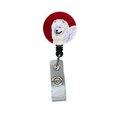 Teachers Aid Samoyed Retractable Badge Reel or ID Holder with Clip TE888562